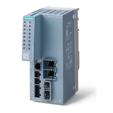 Siemens SIMATIC NET SCALANCE SC-600 Instruction sheet