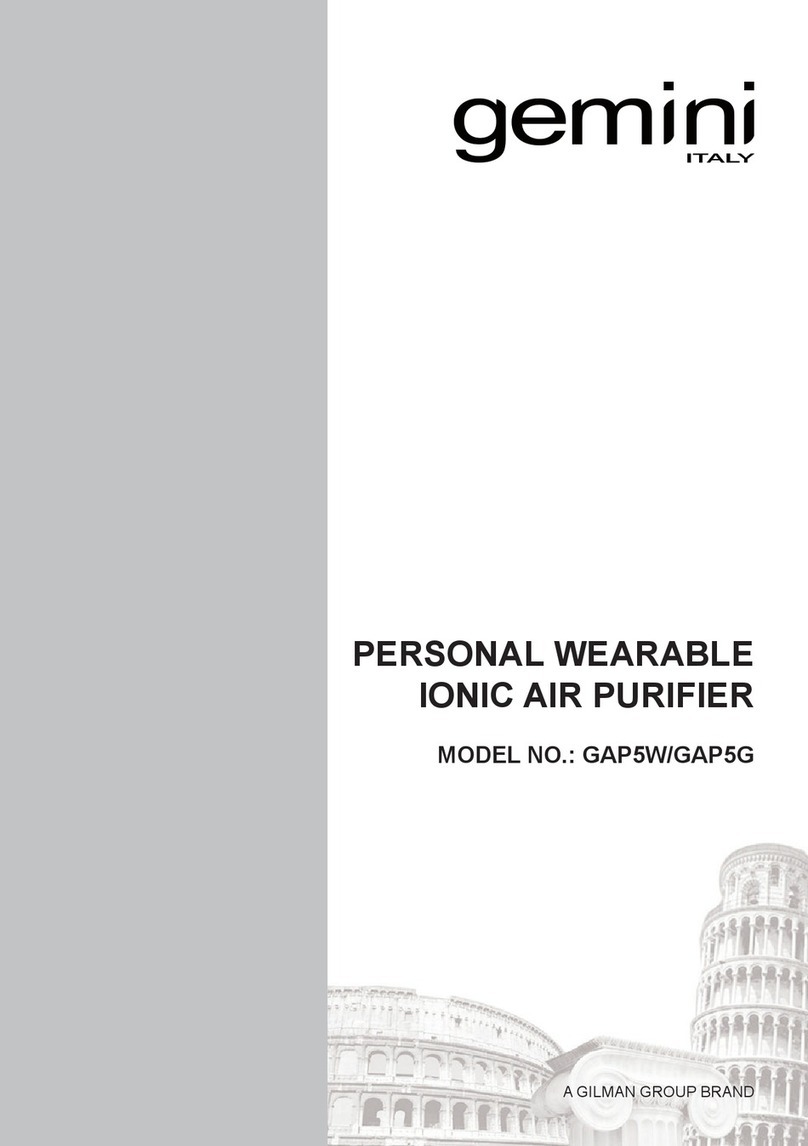 GILMAN Gemini GAP5W User manual