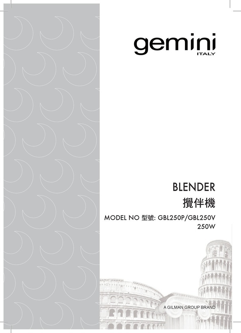 GILMAN gemini GBL250P manual