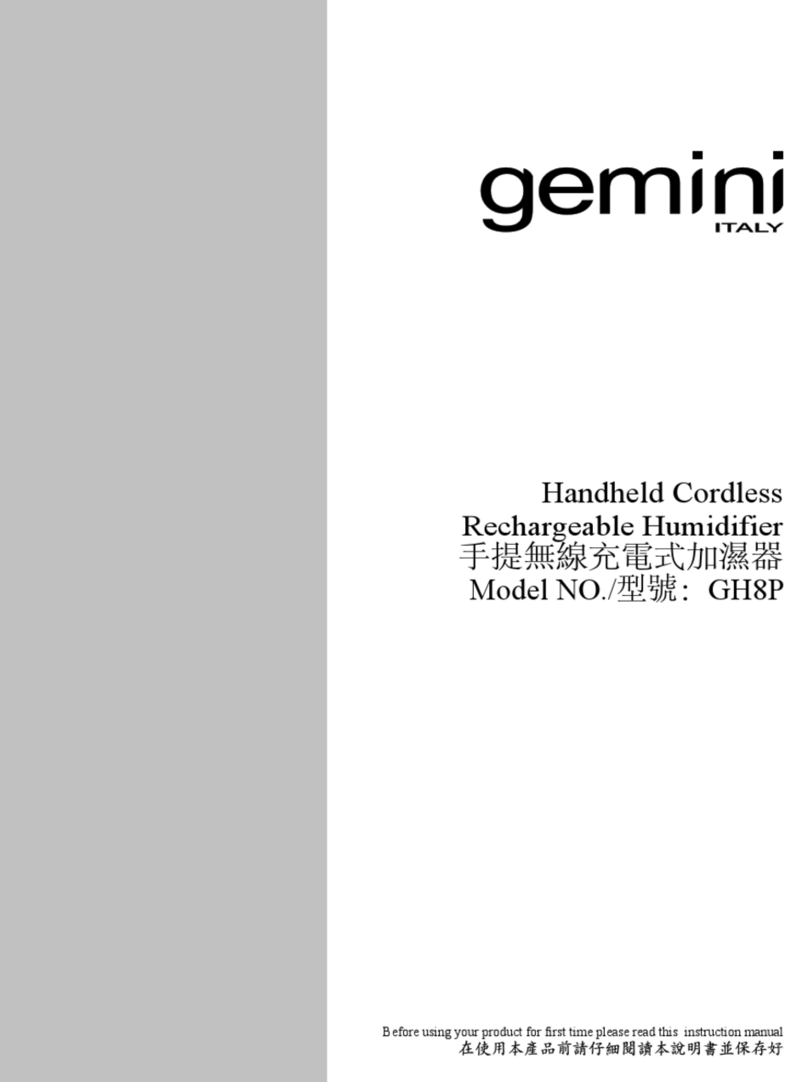 GILMAN gemini GH8P manual