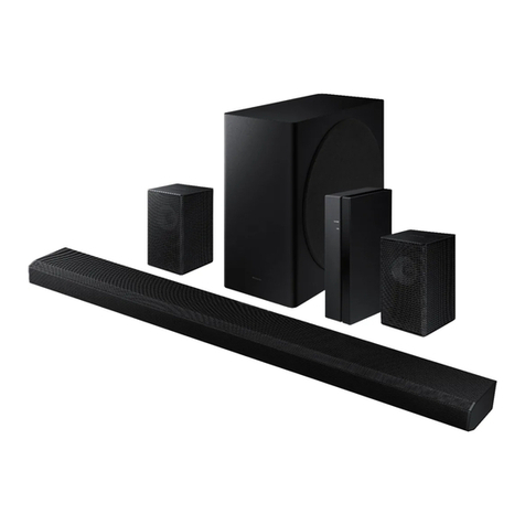 Samsung HW-Q850A Installation instructions