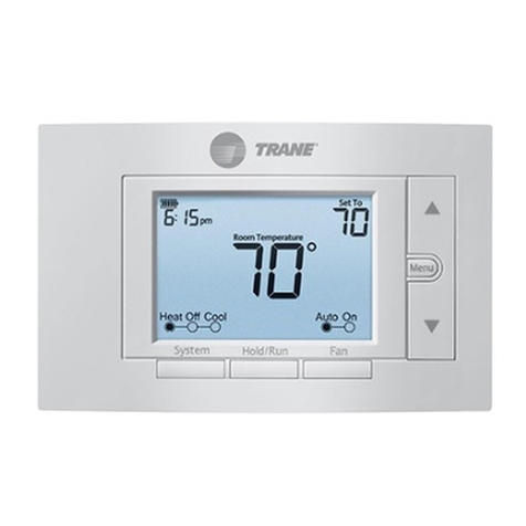 Trane XR203 User manual