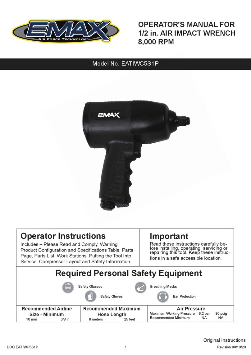 Emax EATIWC5S1P Operator's manual