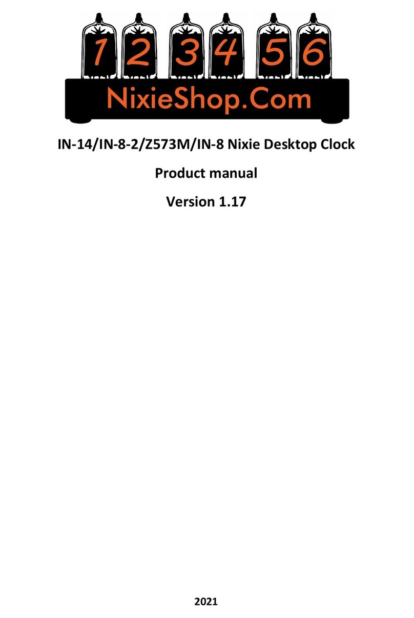 Nixie IN-14 product manual