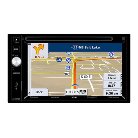 Jensen VX6628 User manual