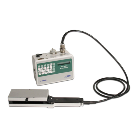 LI-COR LI-3000C Use and care manual