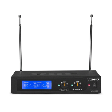 Vonyx WM522 Series User manual