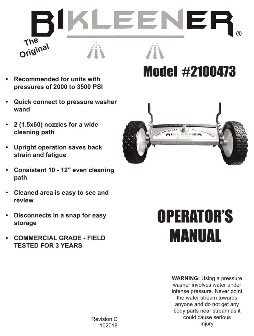 General Pump BIKLEENER 2100473 Operator's manual