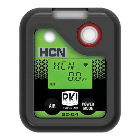 RKI Instruments SC-04 User manual
