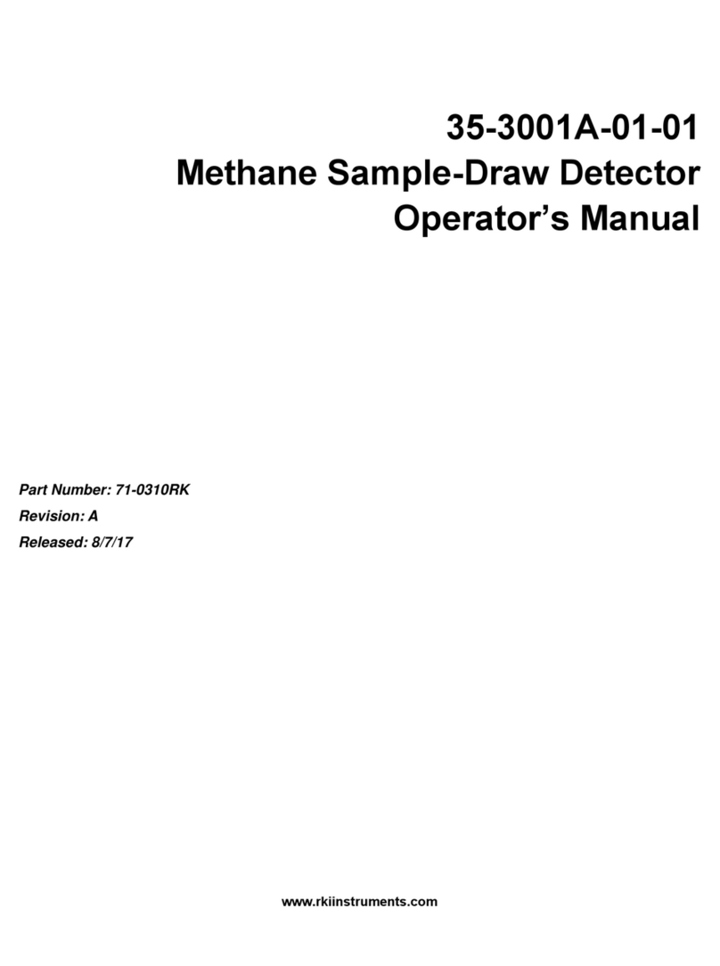 RKI Instruments 35-3001A-01-01 User manual