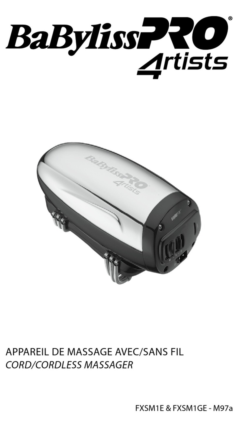 BaByliss PRO 4ARTISTS FXSM1E manual