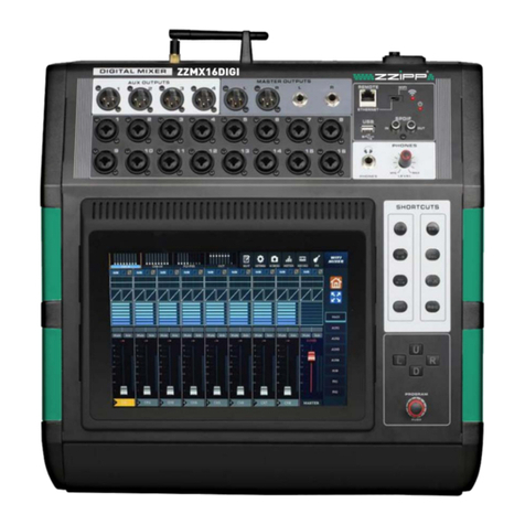 Zzipp ZZMX16DIGI user manual