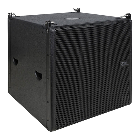 DAPAudio Odin S-18A User manual