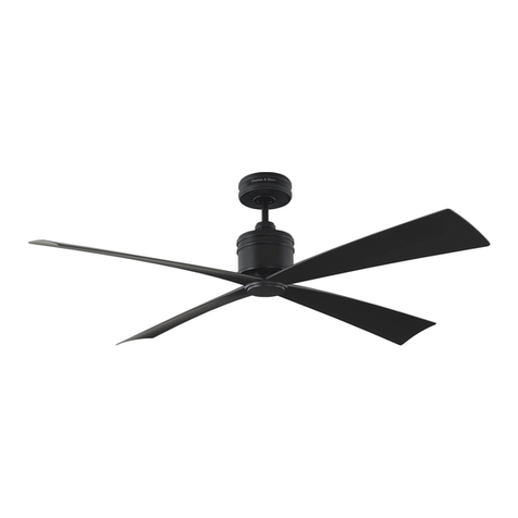 Monte Carlo Fan Company Launceton 56 4LNCR56 Series Instruction manual
