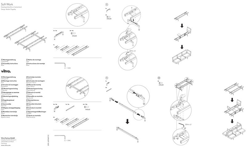 VITRA Soft Work User manual
