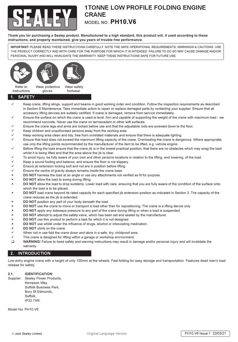Sealey PH10.V6 User manual