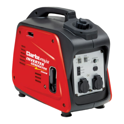 Clarke IG2000 Operation & maintenance instructions