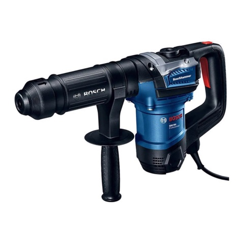 Bosch GSH 501 Professional User manual