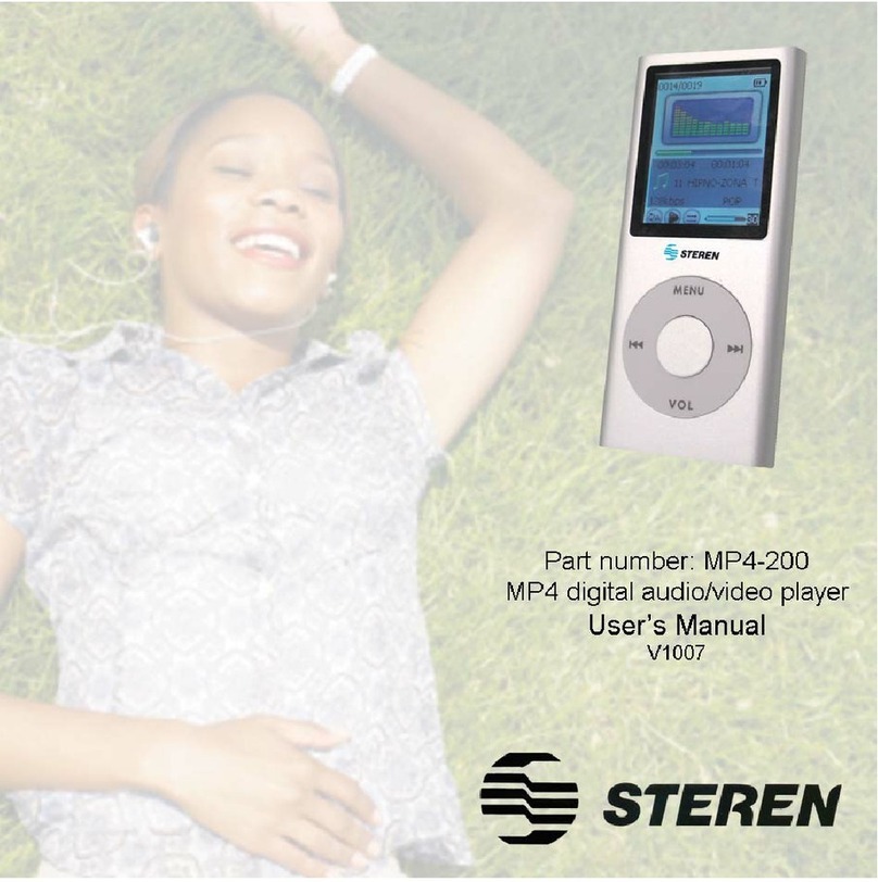Steren MP4-200 User manual