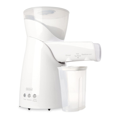 100%Chef Olix user manual