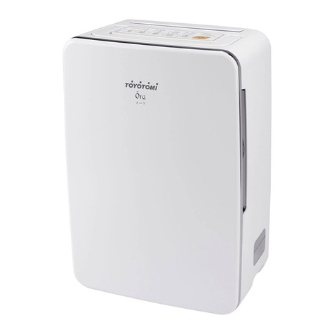 Toyotomi ORA Series user manual