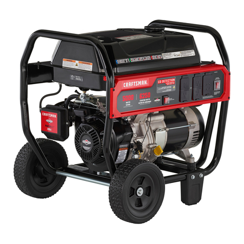 Craftsman CMXGGAS030731 Operator's manual