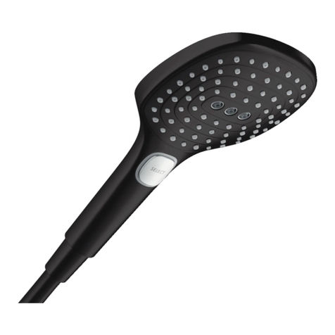 Hans Grohe Raindance Select E 120 26520 Series User manual