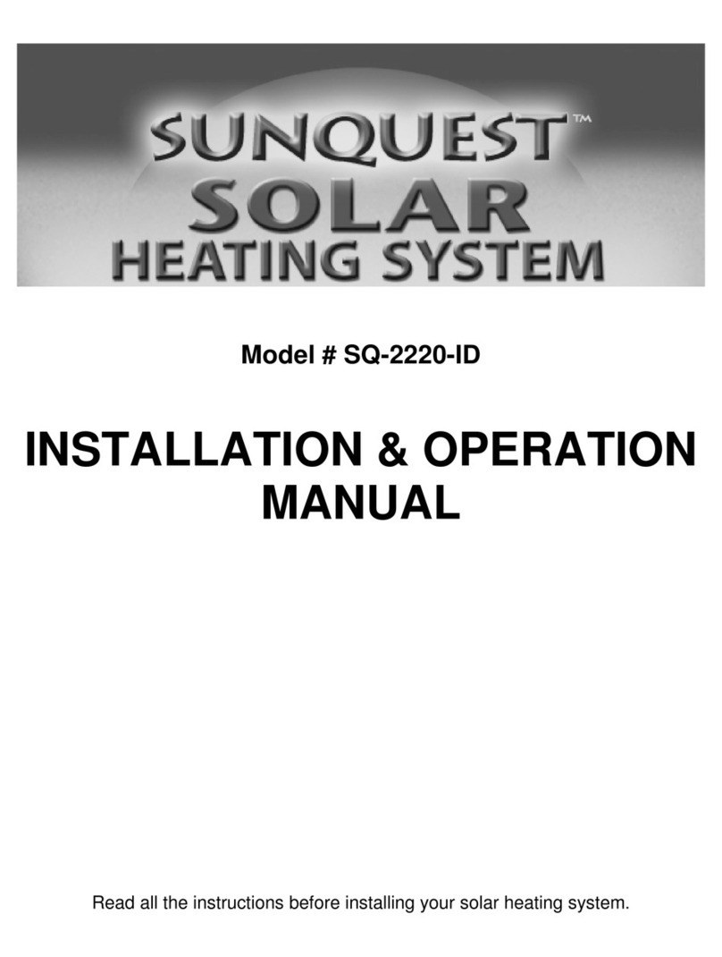 Sunquest SQ-2220-ID Installation & operation manual Sunquest SQ-2220-ID Installation & operation manual