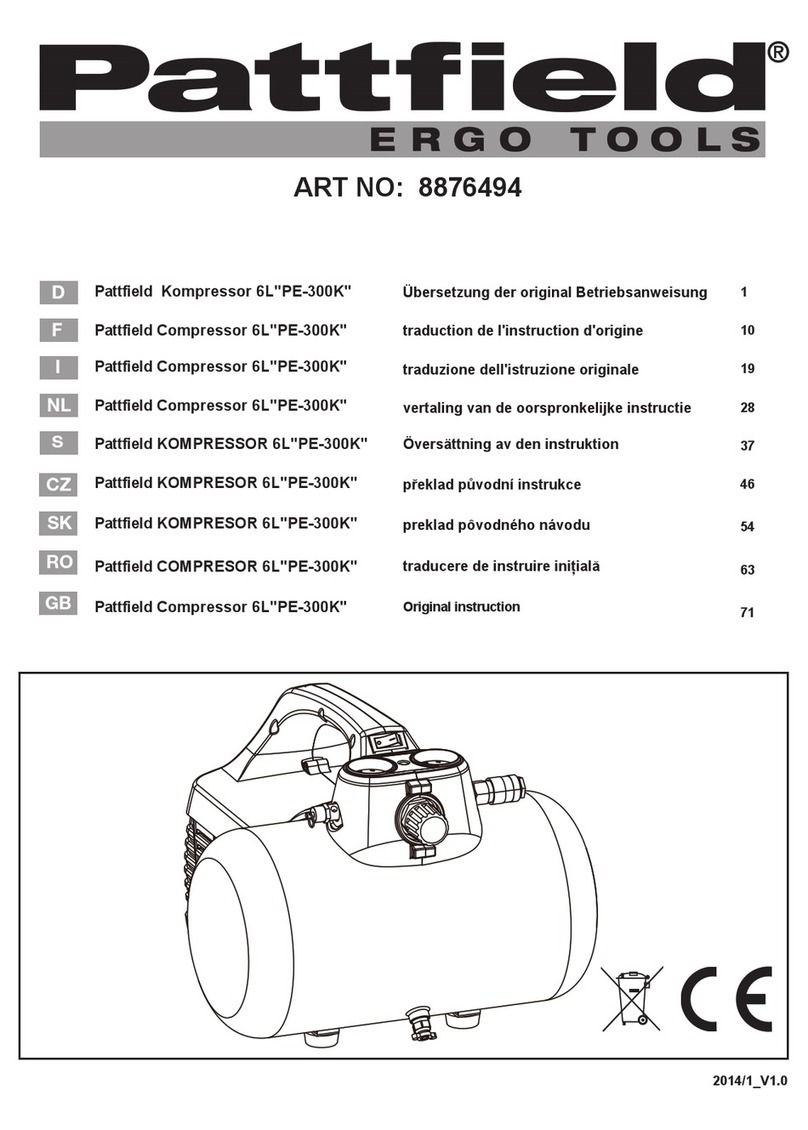 Pattfield PE-300K Original instruction