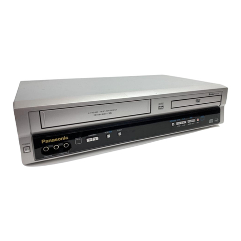 Panasonic PVD734S - DVD/VCR DECK User manual