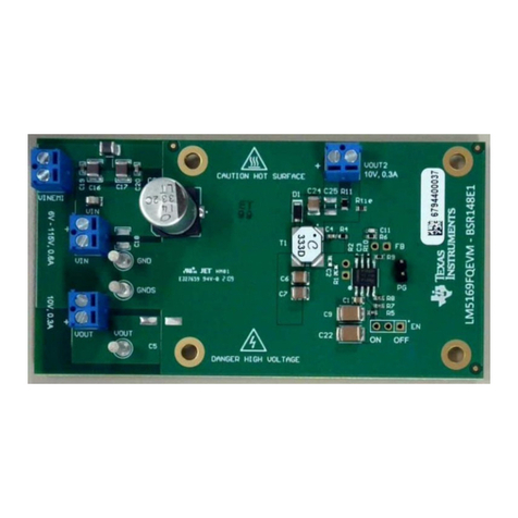 Texas Instruments LM5168FQEVM User manual