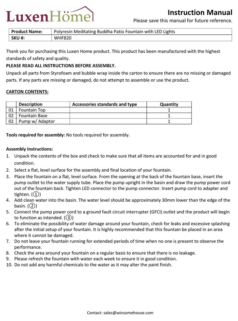 LuxenHome WHF820 User manual