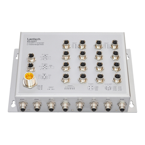 Lantech IPES-5222T Series User manual