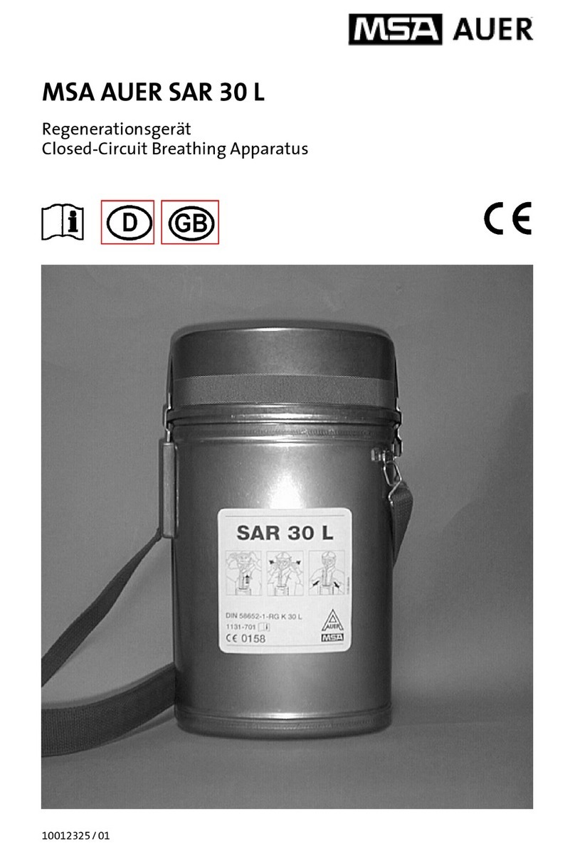 MSA AUER SAR 30 L manual