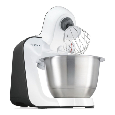 Bosch MUM59 TW Series User manual