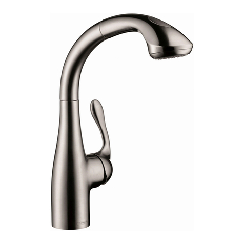 Hans Grohe Allegro E 06461 0 Series Instruction Manual Hans Grohe Allegro E 06461 0 Series Instruction Manual