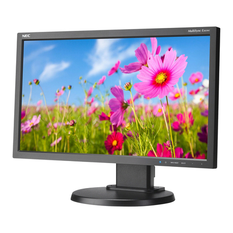 NEC MultiSync E203Wi User manual