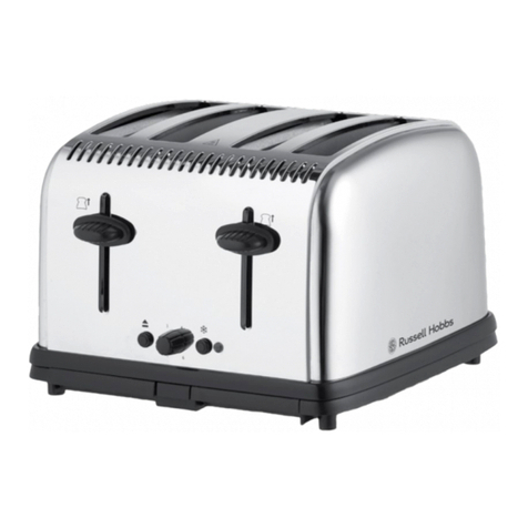 Russell Hobbs CLASSIC RHT14 Series Instructions & warranty