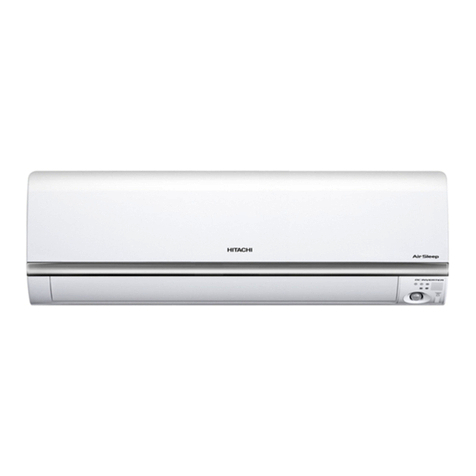 Hitachi RAS-DX10CFK User manual