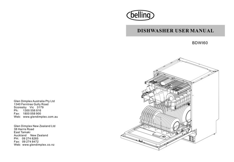 Belling BDWI60 user manual