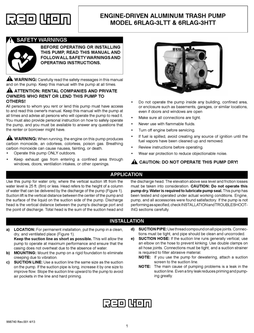 red lion 6RLAG-3LTT User manual