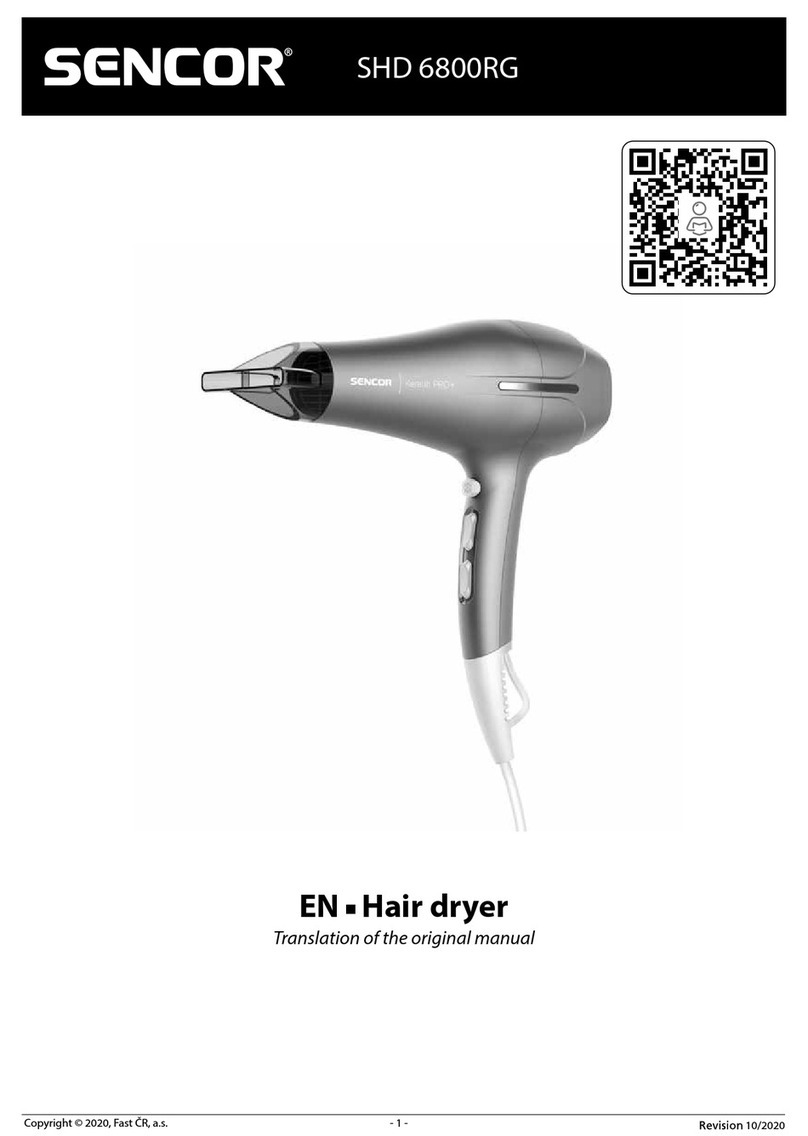 Sencor SHD 6800RG Translation of the original manual