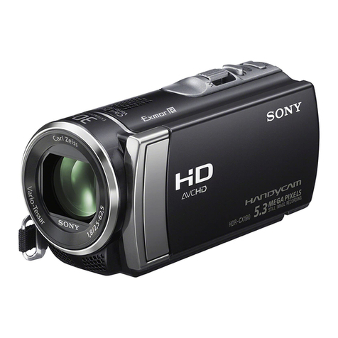 Sony HDR-CX190 User manual