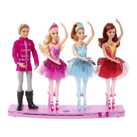 Mattel Barbie BBM01 instructions