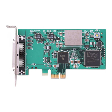 Contec AO-1608L-LPE User manual