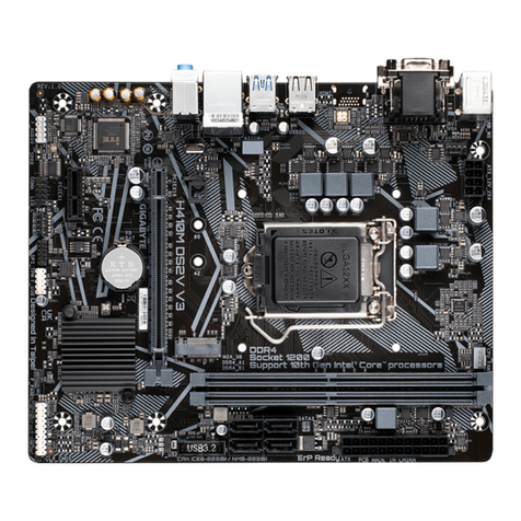 Gigabyte H410M DS2V V3 User manual Gigabyte H410M DS2V V3 User manual