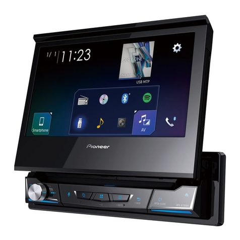 Pioneer AVH-A7100BT User manual