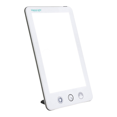 Verilux HappyLight Touch Plus User manual
