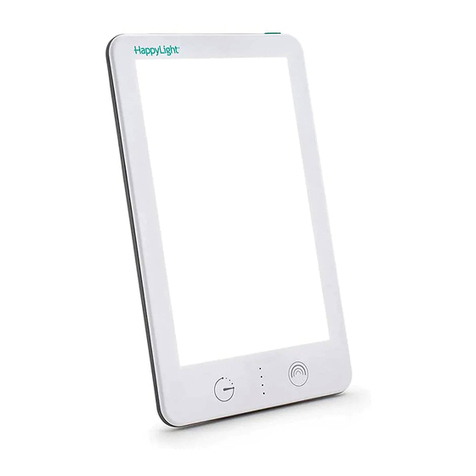 Verilux HappyLight Lumi Plus User manual
