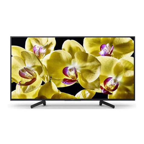 Sony BRAVIA KD-49X8000G User manual